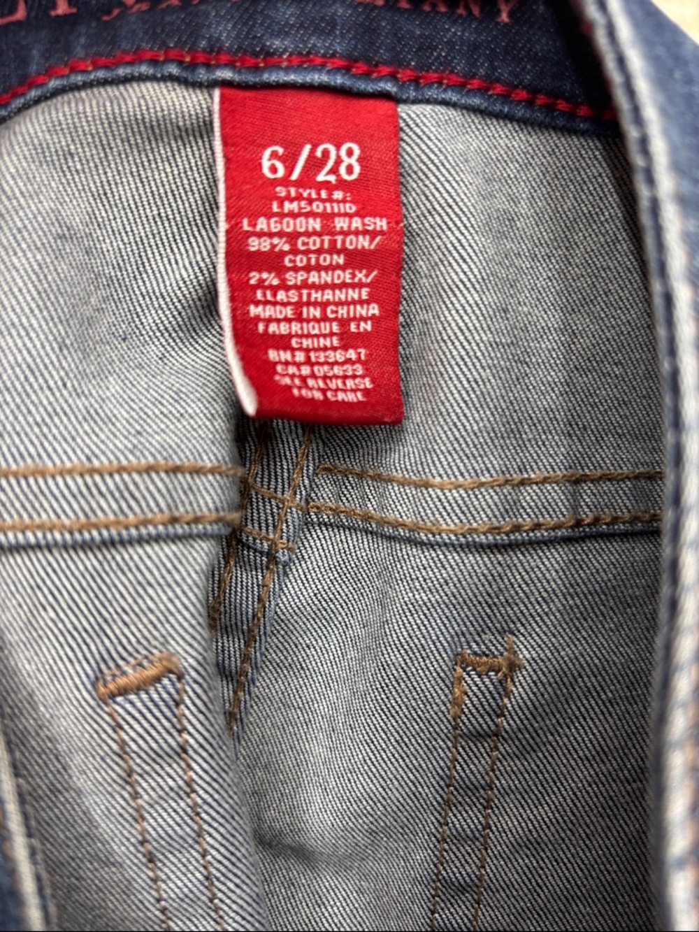 Liverpool Blue Pamela bootcut 6 28 Denim Jeans - Picture 8 of 9